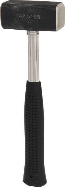 KS Tools vuist met stalen buis en kunststof handvat, 1000 g, 142.5165