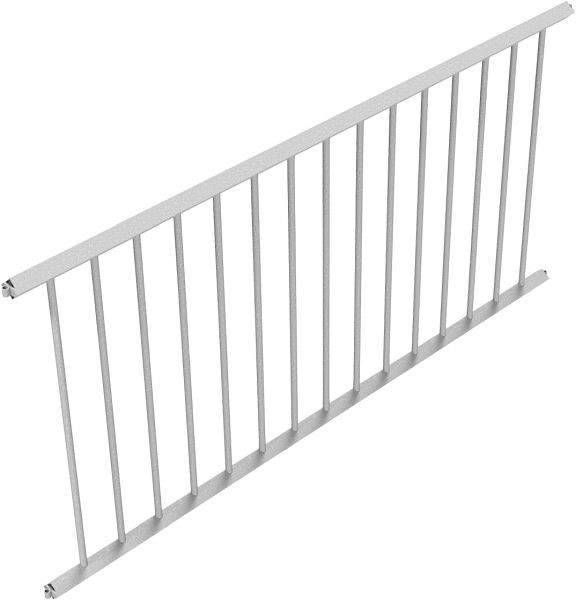 Schake-hekrooster, hekpaneel, hartafstand: 2000 mm, thermisch verzinkt, 418_20