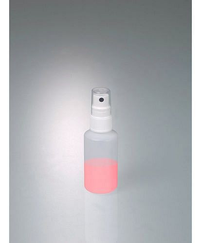 DENIOS spuitflessen van HDPE, pompverstuiver van PP, transparant, 50ml, VE: 10 stuks, 281-733