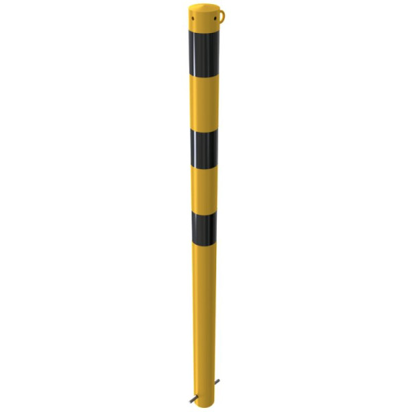 Stein HGS HGS stalen buispaal/stambeveiligingspaal, stationair, voor betonverankering met grondanker, 1 oog, materiaal: ronde stalen buis Ø 76 mm, 476bg-1