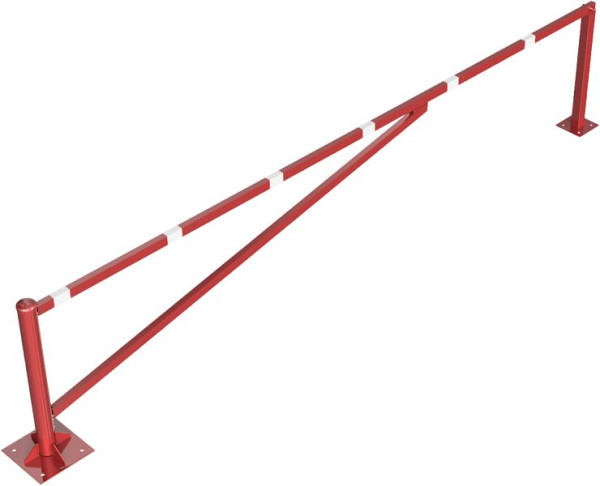 Schake draaihek, voor plugbevestiging, dagbreedte: 4500 mm, voor hangslot, 413_450VBP