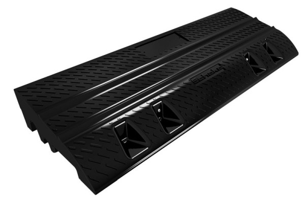 Schake stoeprand - middenstuk Afmetingen: 1000 x 335 x 120 mm Uitvoering: gerecycled materiaal, 33920