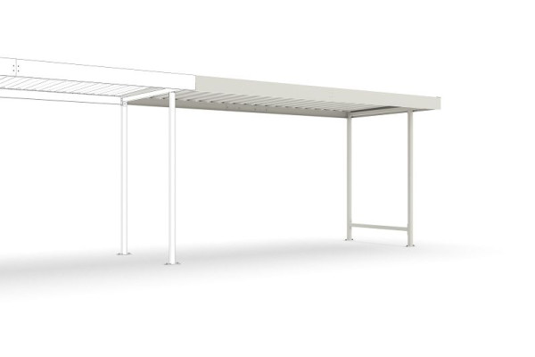 WSM dakbedekking Leipzig L15 RAL 9002 als bouwpakket, 102000089