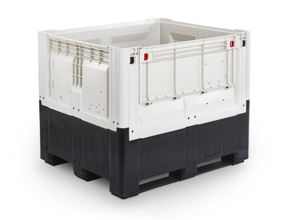 ALPHA opvouwbare palletbox, inhoud: 905 liter, onderbouw: 3 sledes, 242