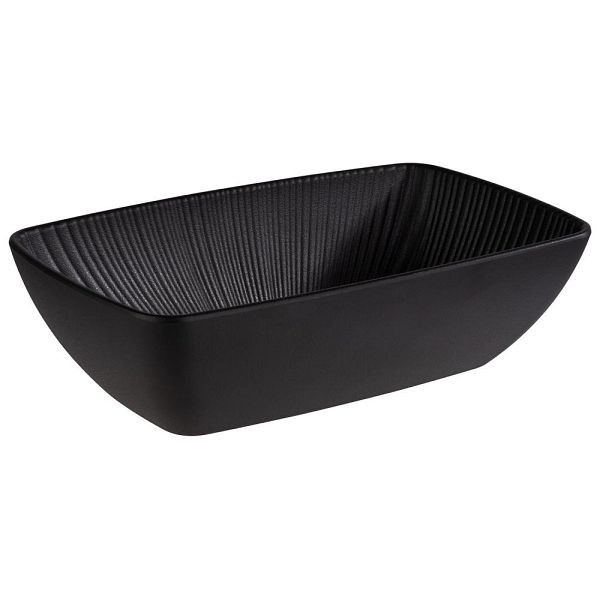 APS GN 1/4 kom -NERO- in zwart, 26,5 x 16,2 cm, hoogte: 7,5 cm, 1,5 liter, 85277