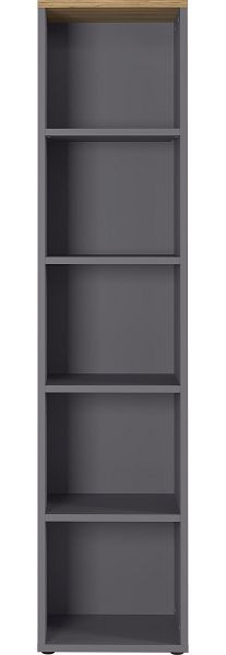 GERMANIA GW-AGENDA archiefplank 4234 grafiet / Kleinzoon eiken imitatie, breedte 45 cm, 4234-564
