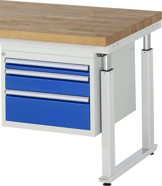 RAU onderbouwcontainer, 3 x laden, 580x440x650 mm, 08-L2.1A.11