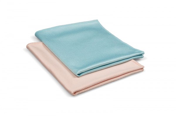 De Witte theedoek 40 x 75 cm blauw / groen, 615.500.122