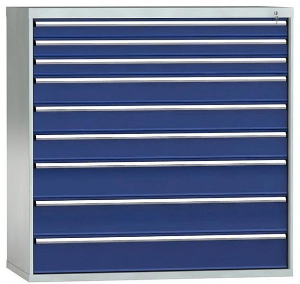 KLW ladekast 1450 x 1439 x 750 mm H x B x D, inbouwmaten: 1350 mm, indeling: 78x36 stuks, SMB1450-09UP-001