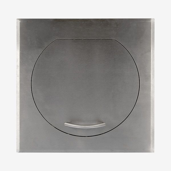 HKW insteekdeur STYLO SQUARE, RVS Ø 300 mm, 9706