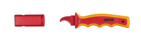 KS Tools snijmes met beschermende isolatie, 180 mm, 117.1328