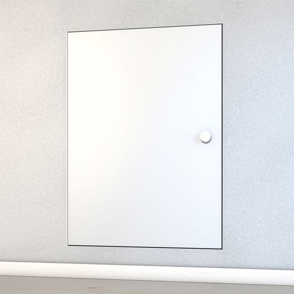 Wellhöfer knie-level deur gelijk met de muur, muuropening 70 x 100, 453