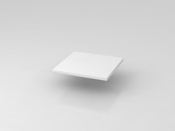 Hammerbacher plank 9 serie, decor: wit, 36 x 38,6 x 2,2 cm (BxDxH), V9FA4/W