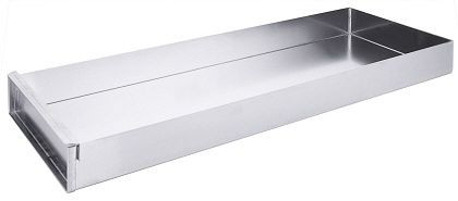 Contacto snijplank 58x20x5 cm aluminium, met bevestigingsrail, 4730/205