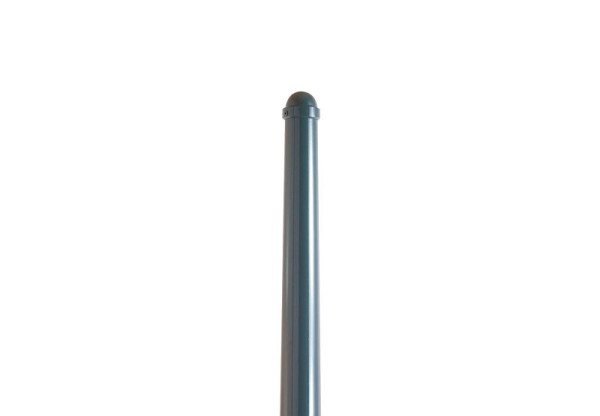 Schake style bolder stalen buis Ø 102 / 76 mm, stationair, voor plaatsing in beton met grondanker, totale lengte ca. 1300 mm, zonder oog, 40102B