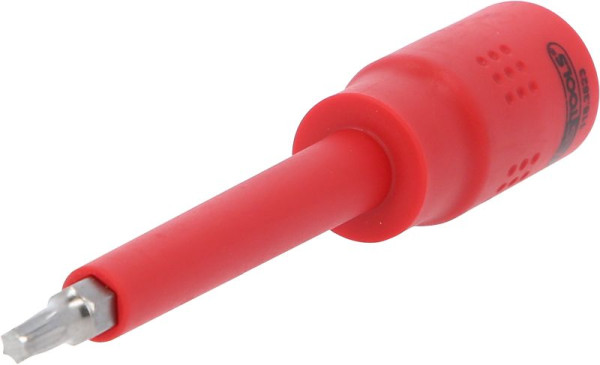 KS Tools 3/8" geïsoleerde bitdop Torx, T25, 122 mm, 118.3823