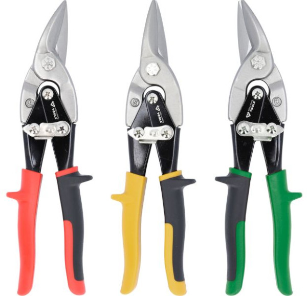Brilliant Tools hevelplaatscharenset, 3-delig, BT067200