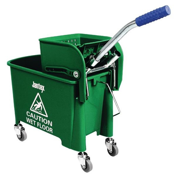 Jantex mopemmer met mopwringer groen 20L, GK689