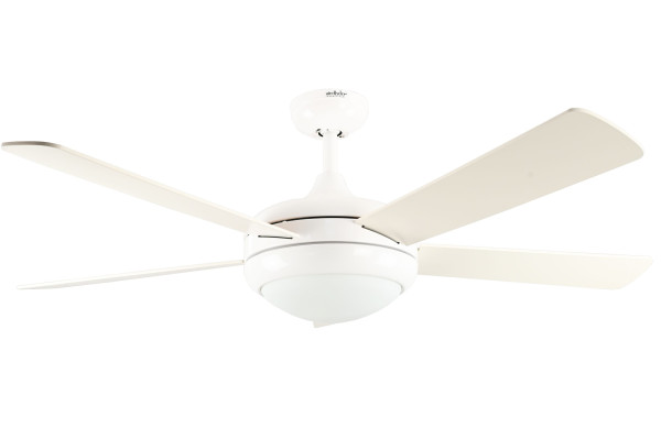 AireRyder Deckenventilator Ursa Weiß Flügel Weiß / Pinie mit Beleuchtung und Fernbedienung, 132120221