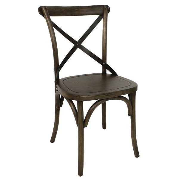 Bolero eetkamerstoelen eikenhout walnoot, VE: 2 stuks, GG658