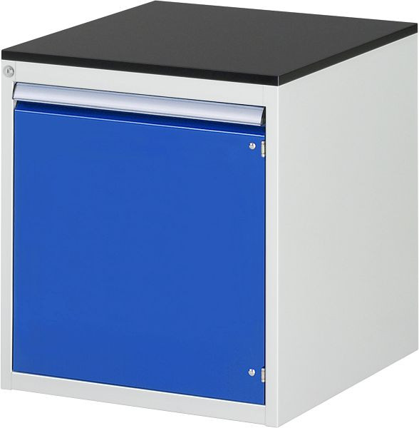 RAU ladekast serie 7000, B580xD650xH640mm, draaideur H540mm, werkblad melaminehars gecoat, 03-L3.8AR-M.11