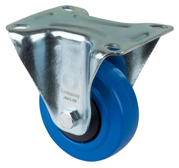 BS-rollen transportrol, vaste rol, wielbreedte 32 mm, wiel-Ø 80 mm, draagvermogen 120 kg, kunststof, kogellager, VE = 4 stuks, L410.B62.081