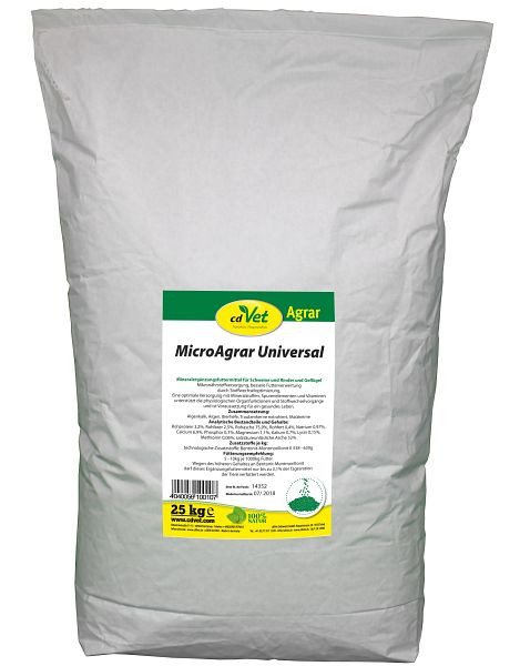 cdVet MicroAgrar Universeel 25 kg, 10010