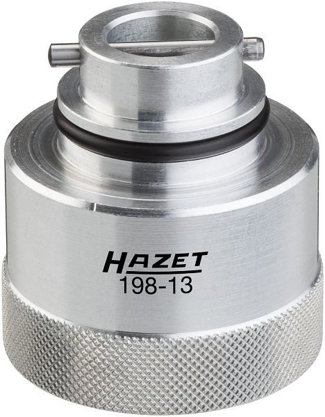 Hazet motorolievuladapter voor motorolietrechter 198-9, te gebruiken op: OPEL, RENAULT: G9Q-TU NISSAN, OPEL, FIAT, RENAULT: R9M, 198-13