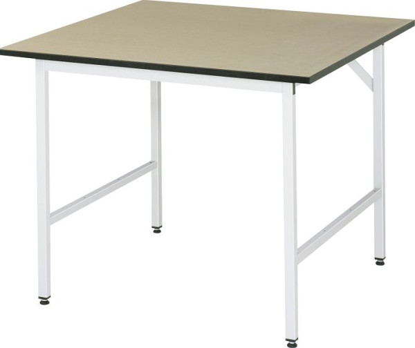 RAU Jerry serie werktafel (3030) - in hoogte verstelbaar, MDF plaat, 1000x800-850x1000 mm, 06-500F10-10.12