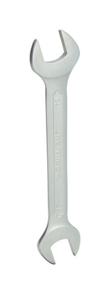 Brilliant Tools dubbele steeksleutel 17 x 19 mm BT010907