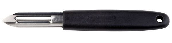 APS dunschiller, lengte 17 cm, met twee stijve messen van extra gehard roestvrij staal, handvat van polyamide, 88827