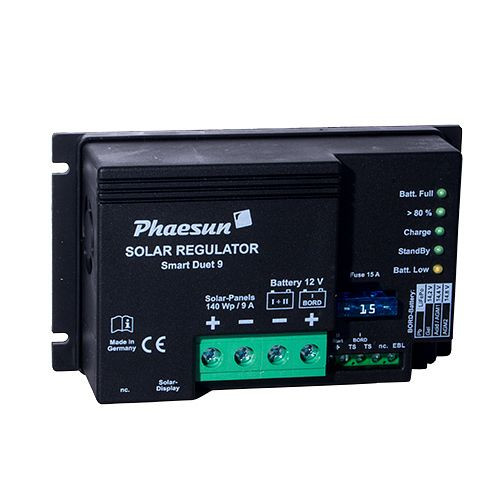 Phaesun zonnelaadcontroller Smart Duet 9, 321536