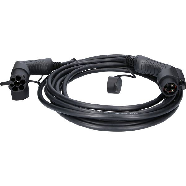 KS Tools laadkabel, recht, type 2/type 1, 7,4 kw, 230 v, 32 a, 8 meter, 117.7135