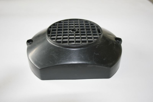 ELMAG ventilatorkap voor motor voor A-45, STM 610, 140 mm van gat tot gat, lengte 155 mm, breedte 125 mm, hoogte 45 mm, 9601414