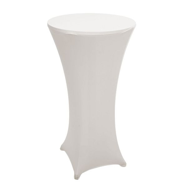 Mendler statafelhoes HWC-J30, tafelhoes hoes, stretch Ø 60cm, crème-beige, 76099