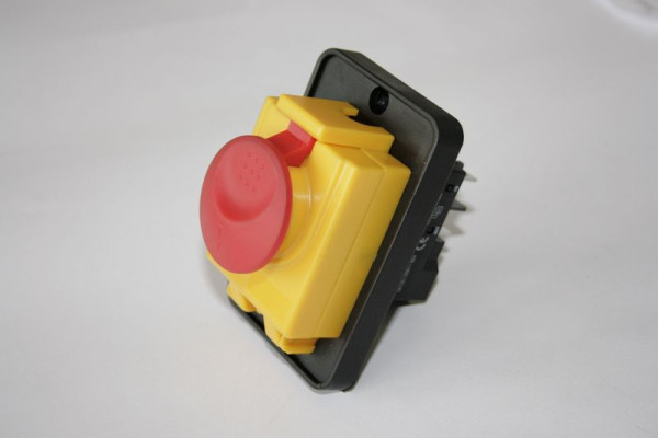 ELMAG AAN/UIT-, NOOD-/UIT-schakelaar, voor KBM 13 T (stekkeraansluitingen onder), 9106115