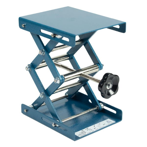 JUCHHEIM Laborhebebühne mechanisch, 130 x 160 mm, pulverbeschichtet, 02290