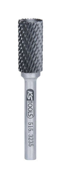 KS Tools HM cilinderfrees vorm A met rechte vertanding, 12 mm, 515.3235