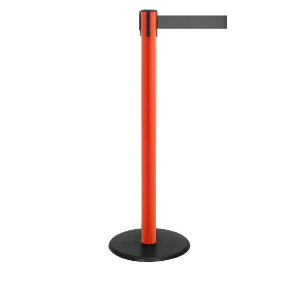 Stein HGS HGS personengeleidingssysteem -P-Line Famous-, rood, grijs, met magnetisch banduiteinde, bandlengte: 2,3 m, 12800-0804