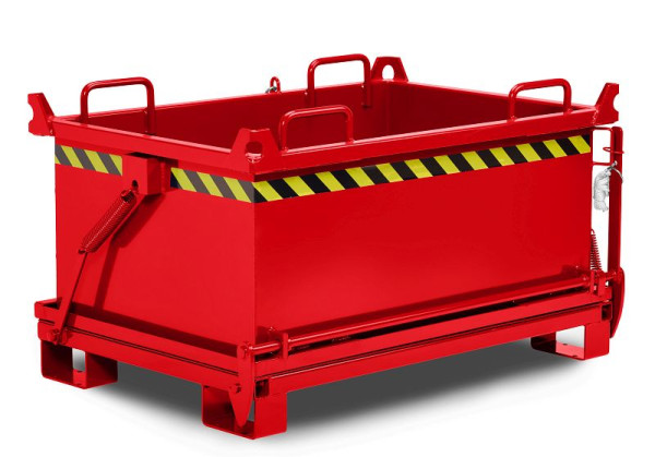 RR Industrietechnik vouwbodemcontainer type RBB-100 RAL 3000, 100800543