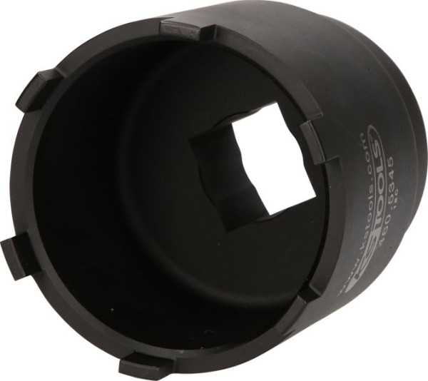 KS Tools 1" borgmoersleutel met 6 pinnen voor Mercedes en MAN, Ø 77/84 mm, 460.5345