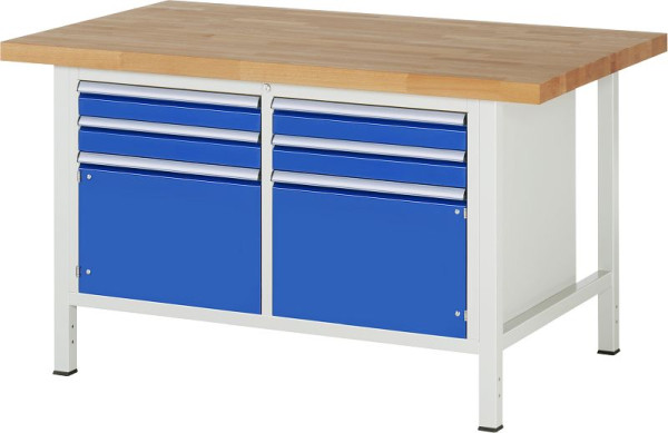 RAU werkbank serie 8000 - model 8469, B1500 x D900 x H840-1040 mm, 13-8469A2-159B4H.11