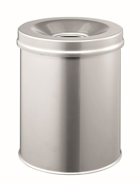 DURABLE prullenbakkluis rond 15, zilver, 330523
