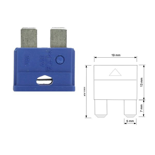 Offgridtec 15A autosteekzekering spanning 6-32V, 8-01-001395