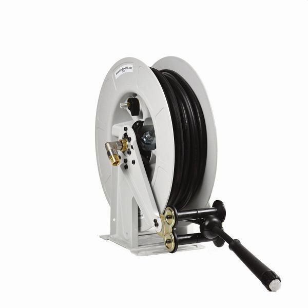 Ebinger slanghaspel OSK 400, olie, zonder slang, frame en as staal gelakt, trommel ABS, 3.400.900