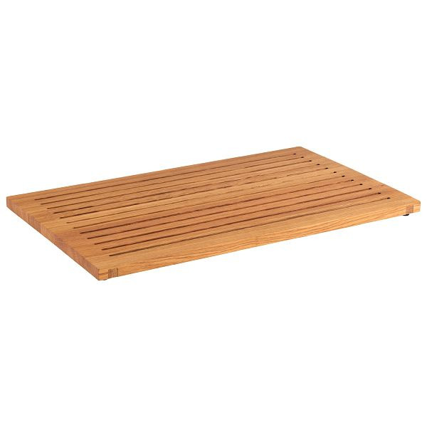 APS snijplank 58,5 x 35 cm, hoogte: 2 cm eikenhout, geolied, 00762