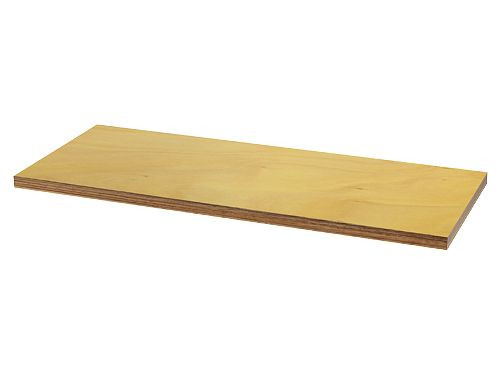 Bedrunka+Hirth houten plank voor zware tafel, afmetingen in mm (BxDxH): 900 x 550 x 25, 03.10.001FB