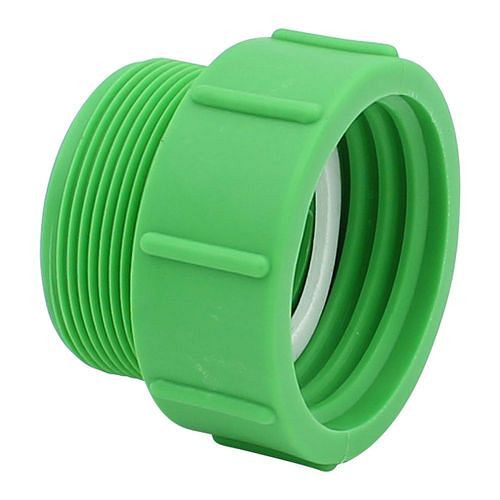 DENIOS IBC-adapter, grove schroefdraad S60x6, naar 2 fijne schroefdraad AG, verpakking: 3 stuks, 311464