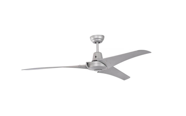 Pepeo Industrial plafondventilator Vourdries zilver 142 cm inclusief afstandsbediening, 1353201114285985