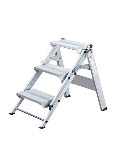Krause vouwtrap van aluminium, 3 treden, 274489